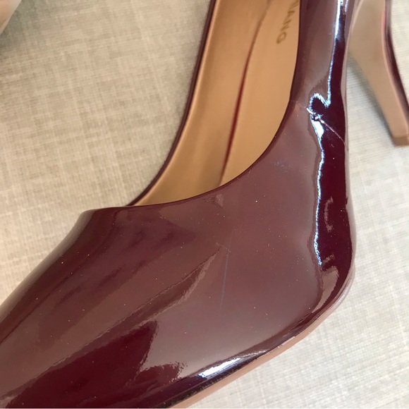 ARTURO CHIANG | Burgundy Patent Leather Pump Size 10M - Picture 14 of 14